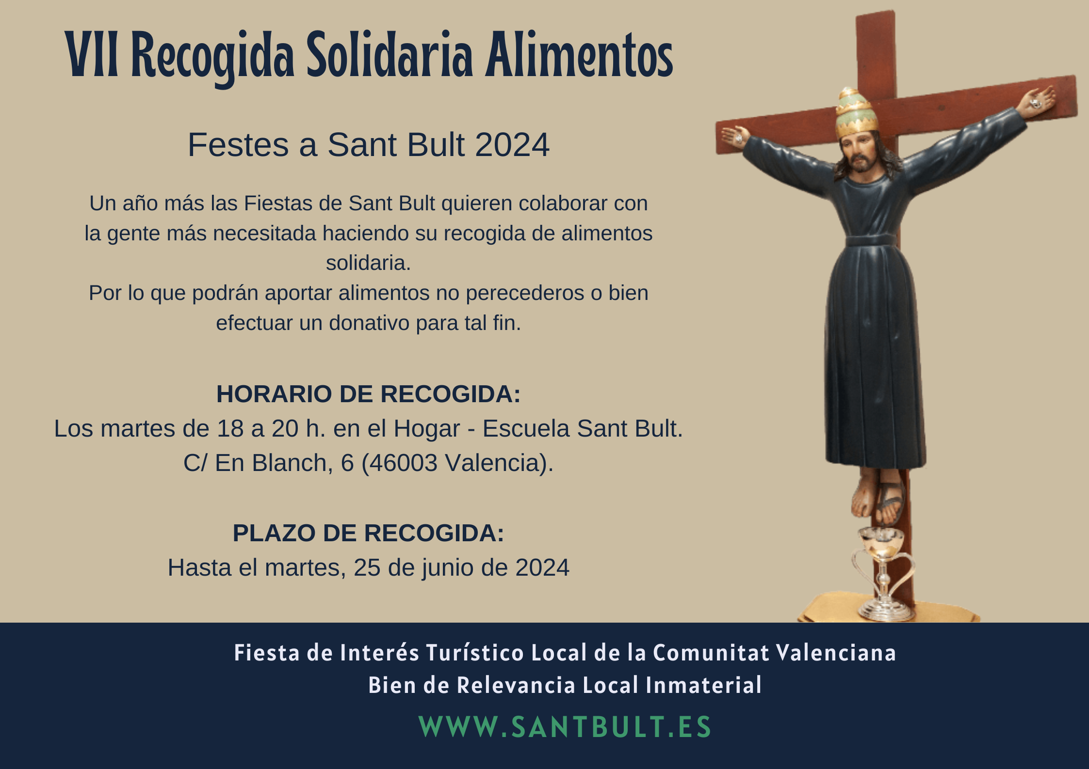 Recogida solidaria alimentos 2024